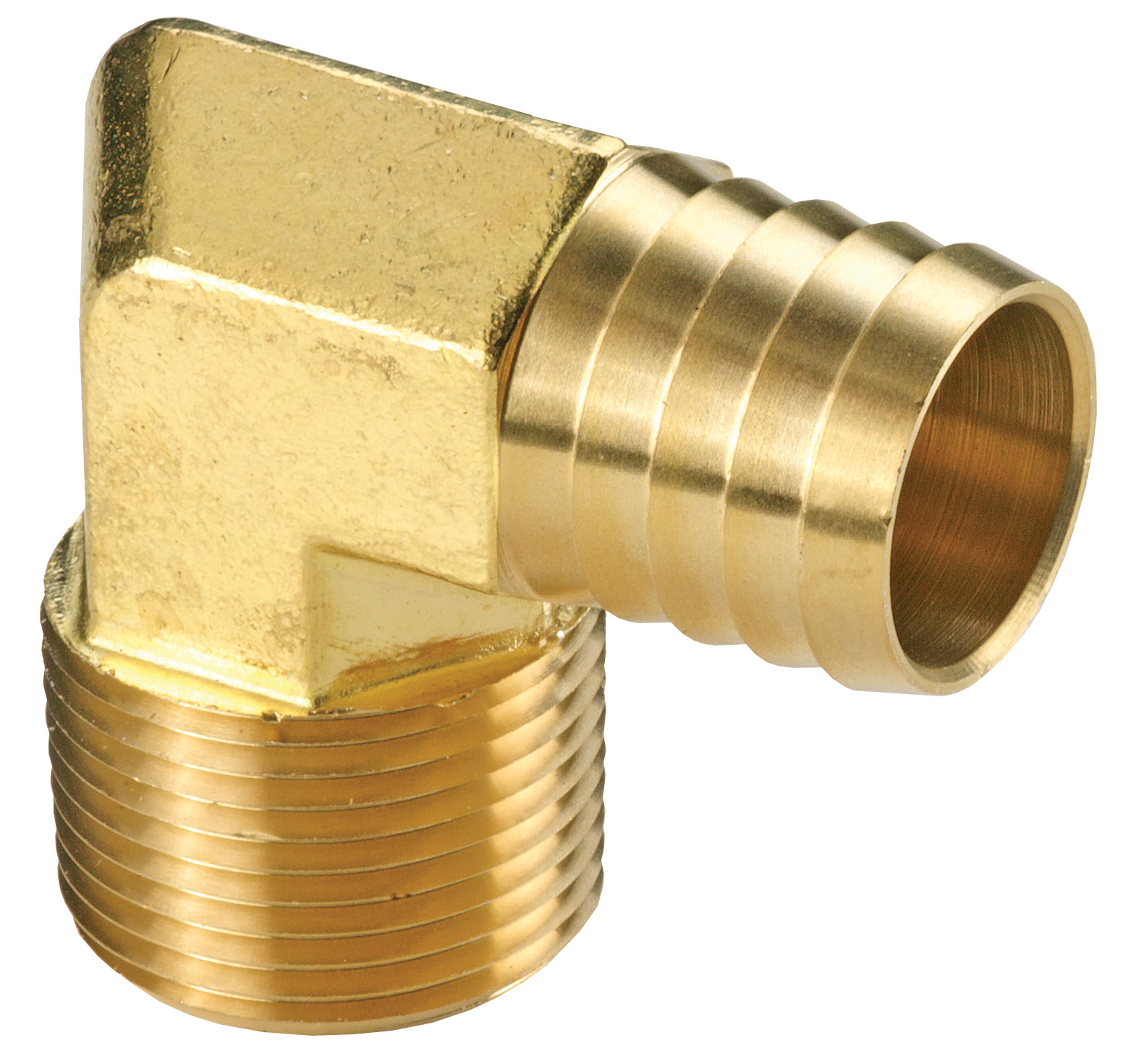 MALE NPTF X HOSE BARB 90° ELBOW